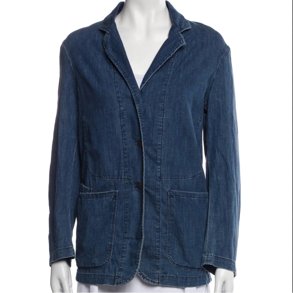 Classic Blue Denim Women's Jacket - Picture 1 of 1